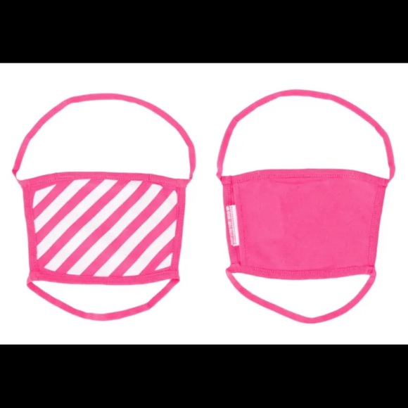 AUTHENTIC OFF-WHITE PINK MASK - Picture 2 of 2